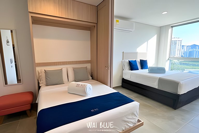 Apto/Piscina/Jacuzzi/Acceso a Playa. SSG13 WaiBlue