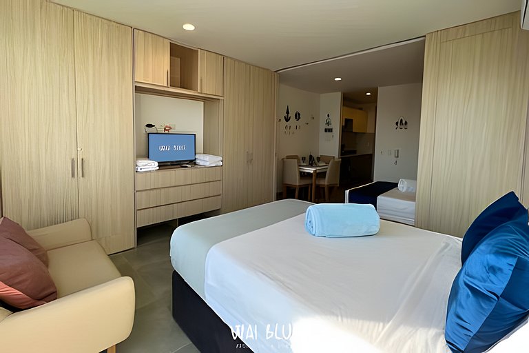 Apto/Piscina/Jacuzzi/Acceso a Playa. SSG13 WaiBlue