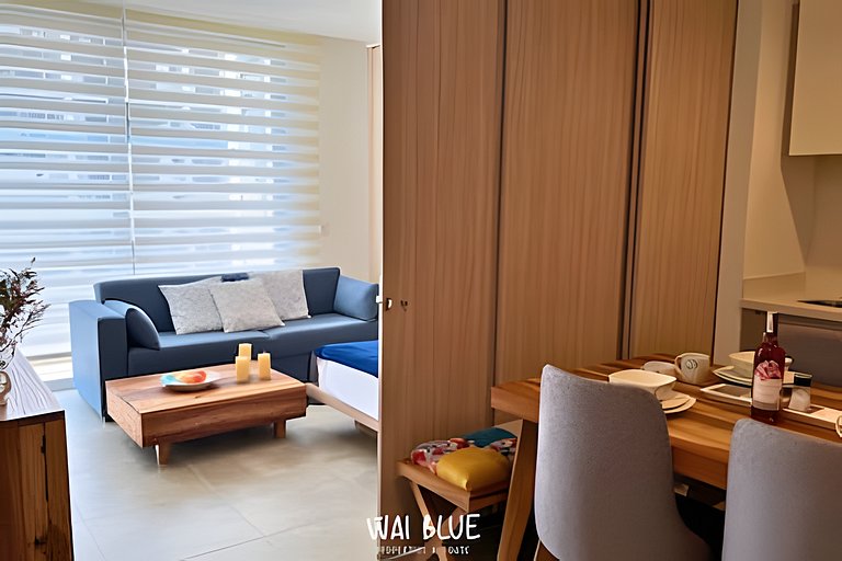 Wai Blue /Salguero Suites /Balcon/Vista MAR/SSG05