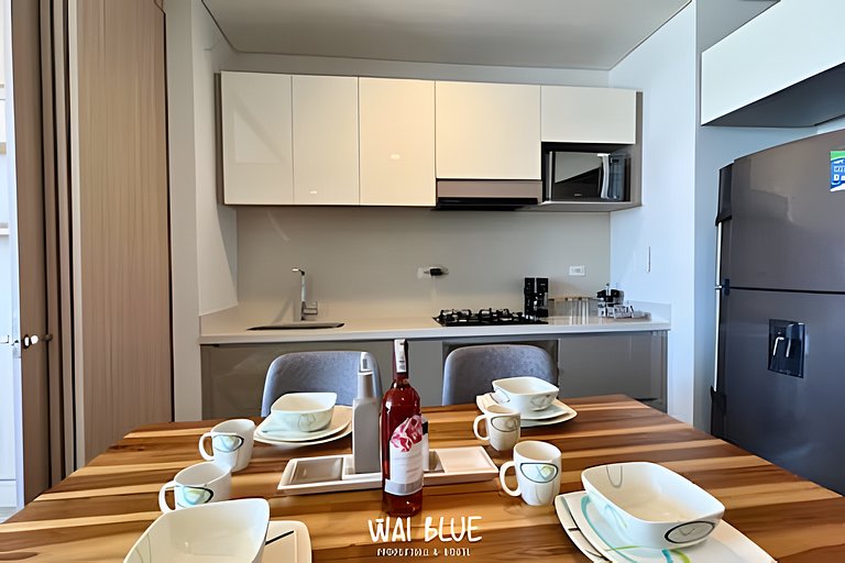 Wai Blue /Salguero Suites /Balcon/Vista MAR/SSG05
