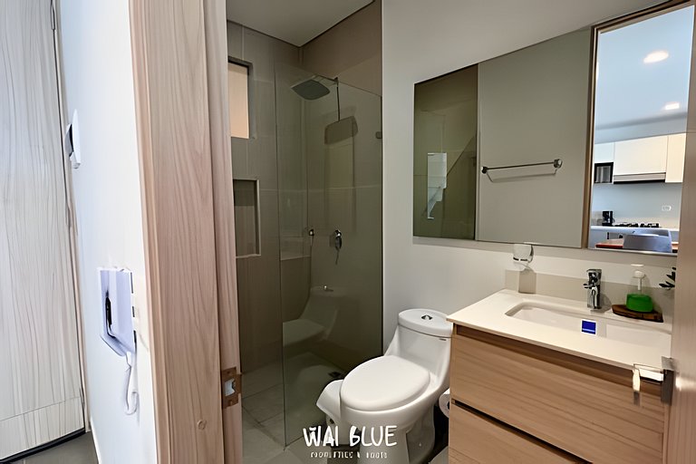 Wai Blue /Salguero Suites /Balcon/Vista MAR/SSG05