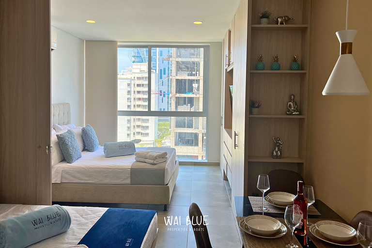 Wai Blue/Salguero Suites/Moderno/Apartasuite/SSH07