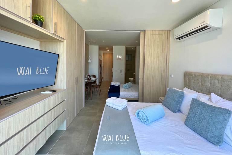 ApartaSuite/Piscina/Playa200m. SSH07 WaiBlue