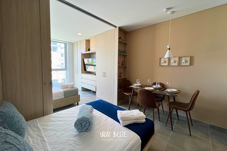 ApartaSuite/Piscina/Playa200m. SSH07 WaiBlue