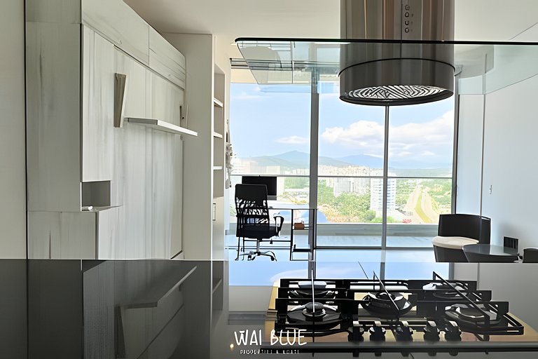 Apto/Beachfront/Vista Mar/Piscinas. TTO03 WaiBlue