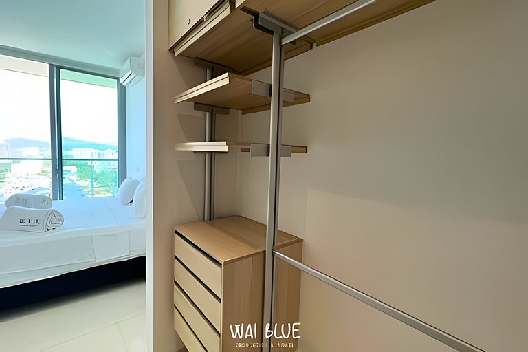 Apto/Beachfront/Vista Mar/Piscinas. TTO03 WaiBlue