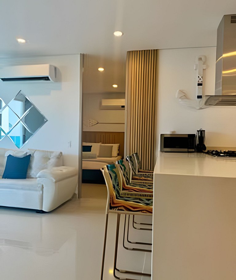 Apto Deluxe/Piscinas/Acceso a Playa. RMG32 WaiBlue