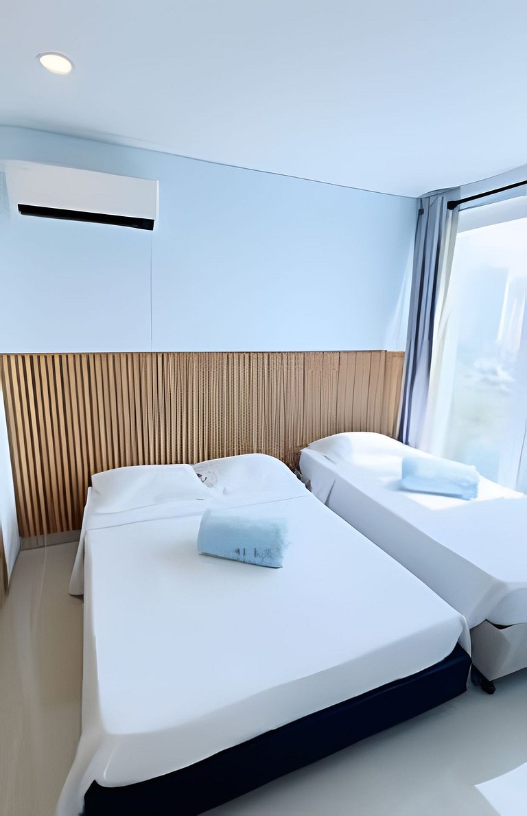 Apto Deluxe/Piscinas/Acceso a Playa. RMG32 WaiBlue