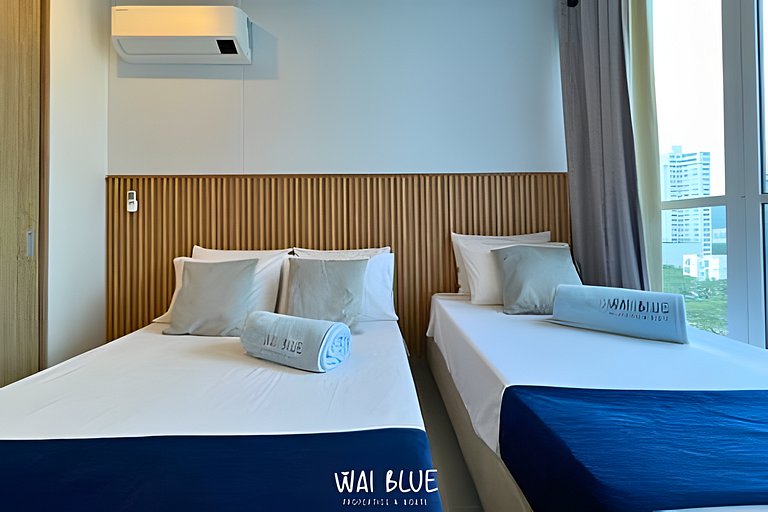 Apto Deluxe/Piscinas/Acceso a Playa. RMG32 WaiBlue
