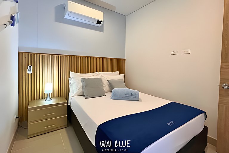 Apto Deluxe/Piscinas/Acceso a Playa. RMG32 WaiBlue