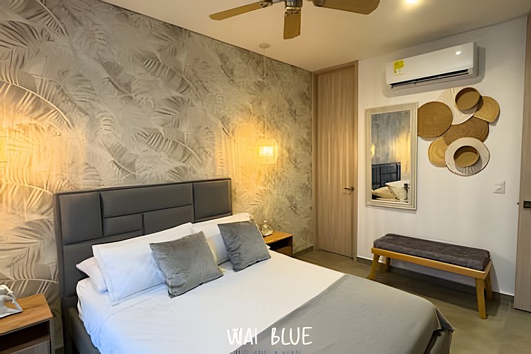 Wai Blue/ Salguero Suites/vista al Mar/ SSH02