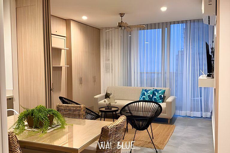 Wai Blue/ Salguero Suites/vista al Mar/ SSH02