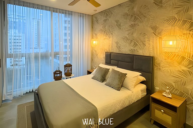 Wai Blue/ Salguero Suites/vista al Mar/ SSH02
