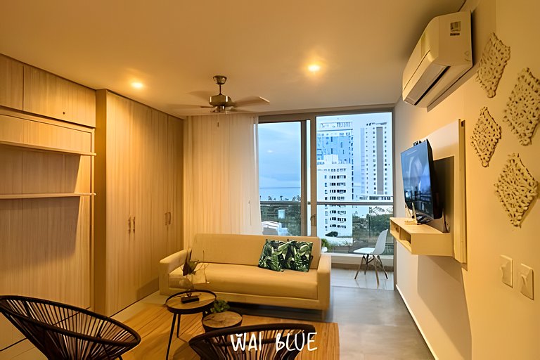 Wai Blue/ Salguero Suites/vista al Mar/ SSH02