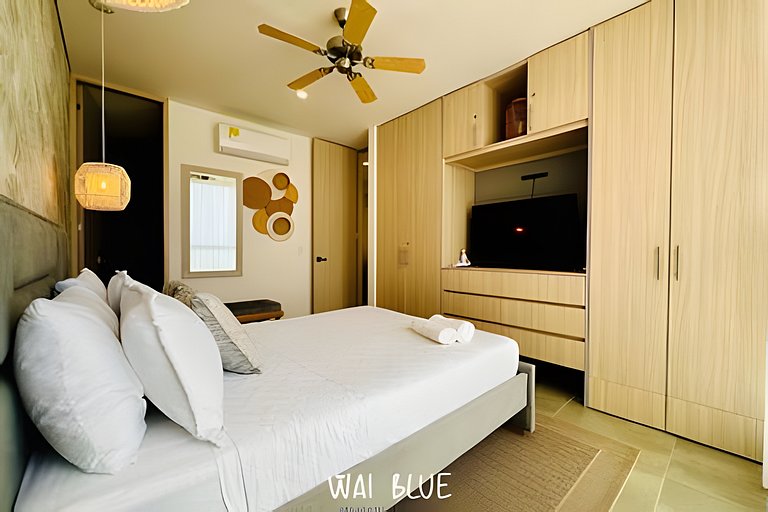 Wai Blue/Salguero Suites /con vista al Mar/ SSH802