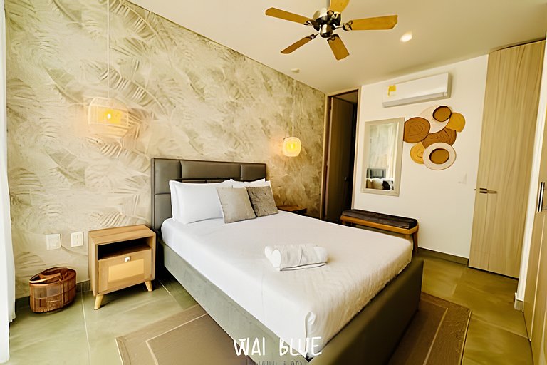 Wai Blue/Salguero Suites /con vista al Mar/ SSH802