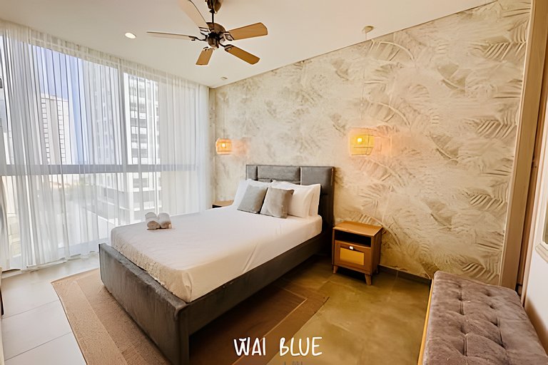 Wai Blue/Salguero Suites /con vista al Mar/ SSH802