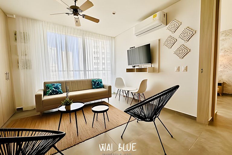 Wai Blue/Salguero Suites /con vista al Mar/ SSH802