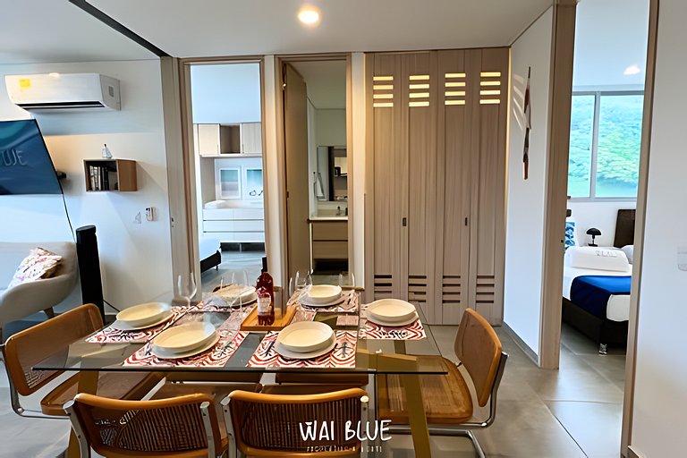 Wai Blue /Salguero Suites / Familiar /Amplio/SSE14