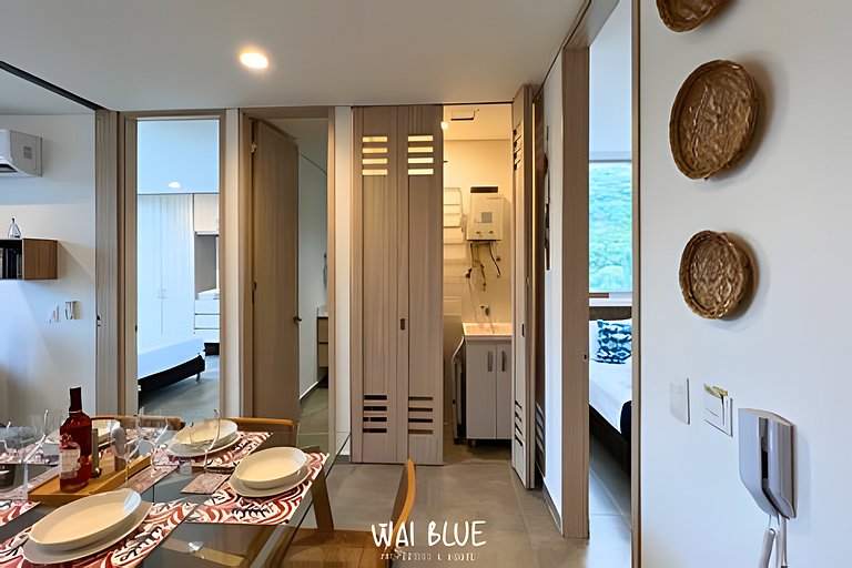 Wai Blue /Salguero Suites / Familiar /Amplio/SSE14