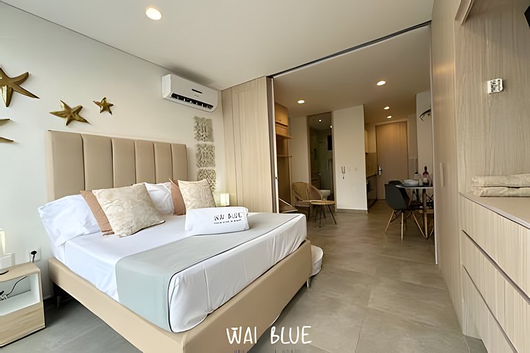 Wai Blue /Salguero Suites / Acogedor/ Luxury/SSJ03