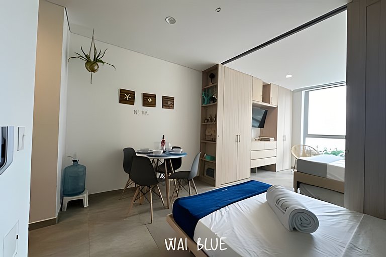 Wai Blue /Salguero Suites / Acogedor/ Luxury/SSJ03