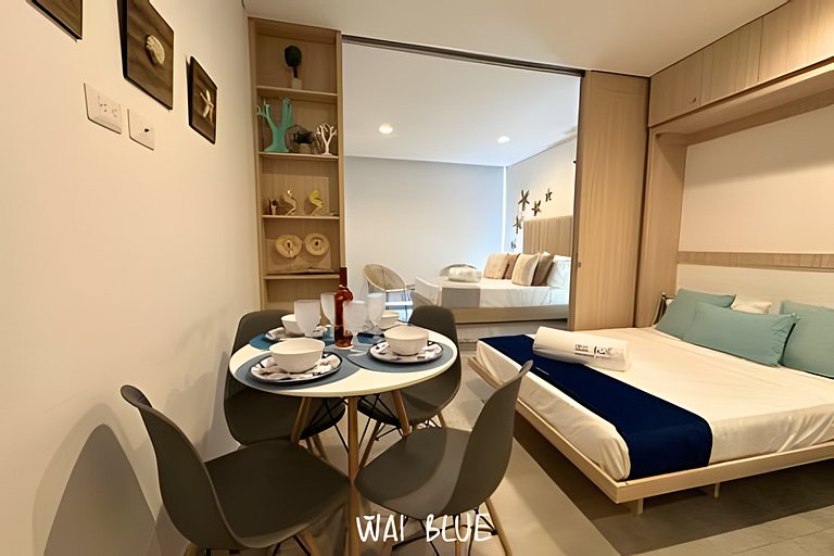 Wai Blue /Salguero Suites / Acogedor/ Luxury/SSJ03