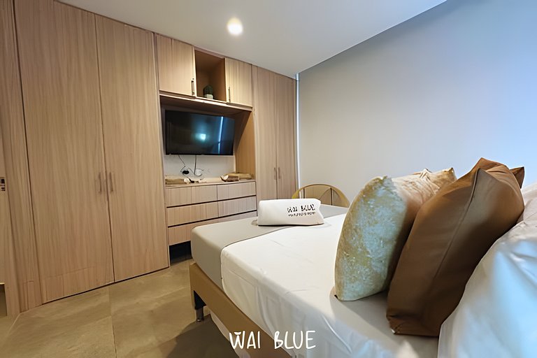 Wai Blue /Salguero Suites / Acogedor/ Luxury/SSJ03