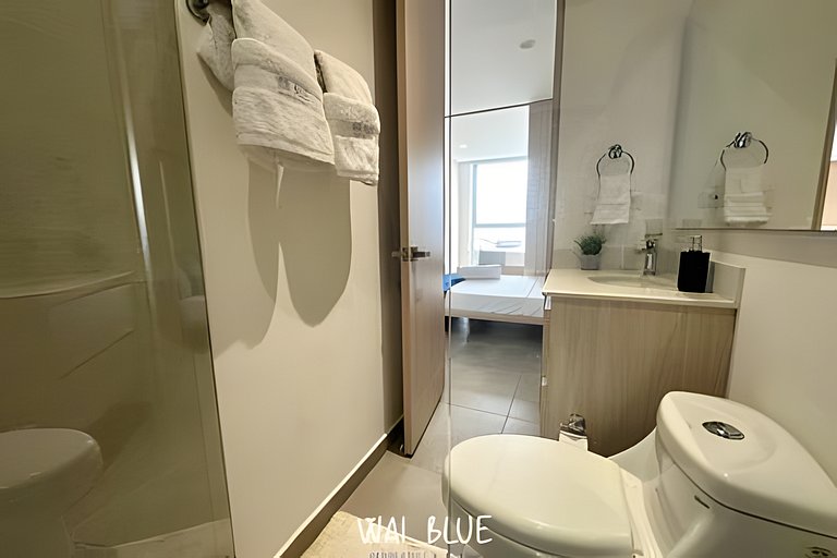 Wai Blue /Salguero Suites / Acogedor/ Luxury/SSJ03
