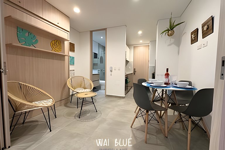 Wai Blue /Salguero Suites / Acogedor/ Luxury/SSJ03