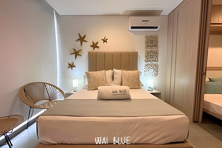 Wai Blue /Salguero Suites / Acogedor/ Luxury/SSJ03