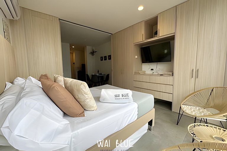 Wai Blue /Salguero Suites / Acogedor/ Luxury/SSJ03