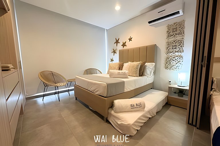 Wai Blue /Salguero Suites / Acogedor/ Luxury/SSJ03