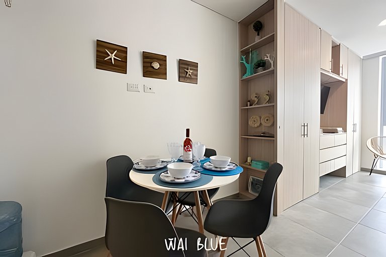 Wai Blue /Salguero Suites / Acogedor/ Luxury/SSJ03