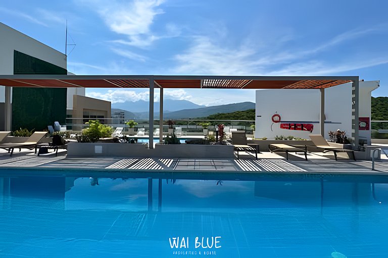 Wai Blue /Salguero Suites / Acogedor/ Luxury/SSJ03