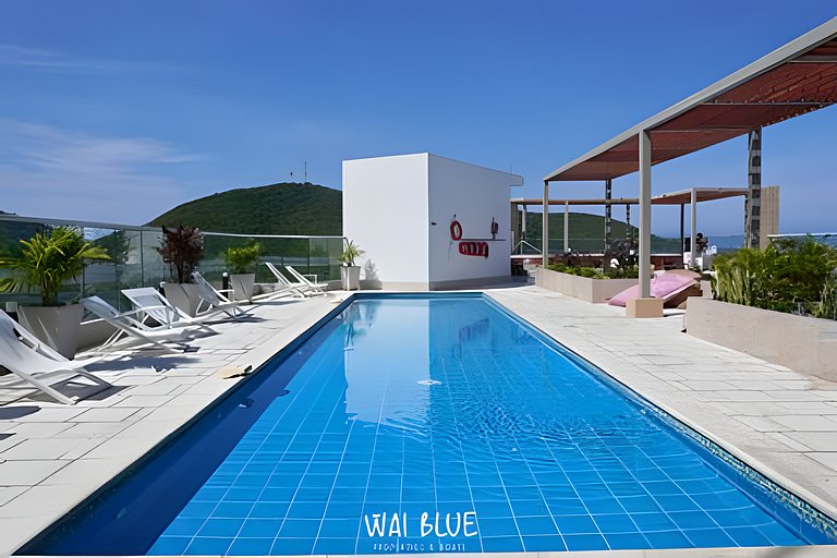 Wai Blue /Salguero Suites / Acogedor/ Luxury/SSJ03