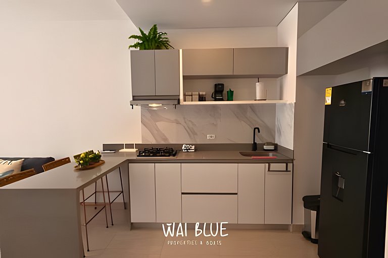 Apto/Balcón/Piscina/Playa300m. SDMD10 WaiBlue