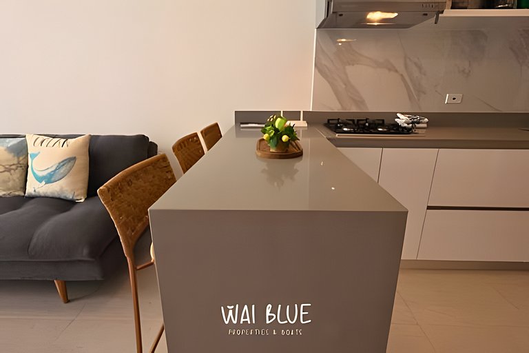 Apto/Balcón/Piscina/Playa300m. SDMD10 WaiBlue