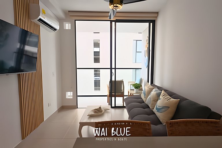 Apto/Balcón/Piscina/Playa300m. SDMD10 WaiBlue