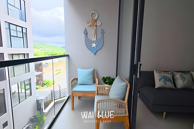 Apto/Balcón/Piscina/Playa300m. SDMD10 WaiBlue