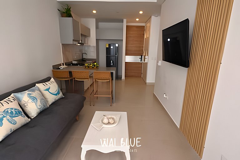 Apto/Balcón/Piscina/Playa300m. SDMD10 WaiBlue