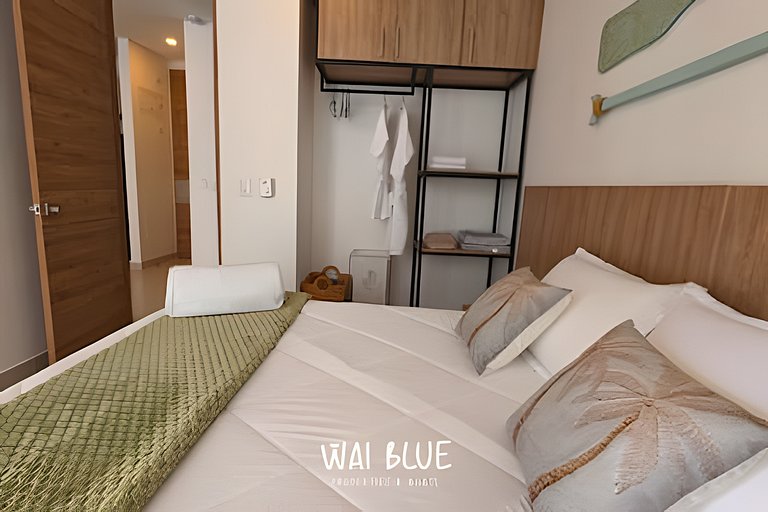 Apto/Balcón/Piscina/Playa300m. SDMD10 WaiBlue