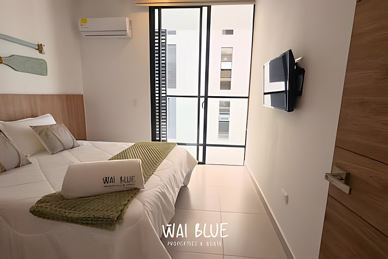 Apto/Balcón/Piscina/Playa300m. SDMD10 WaiBlue