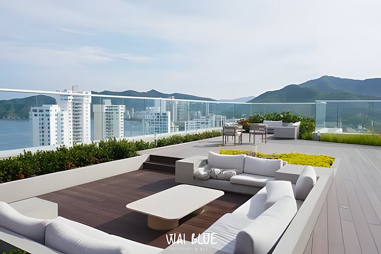 Apt Luxury/Balcón/Piscina/Playa. RDME10 WaiBlue