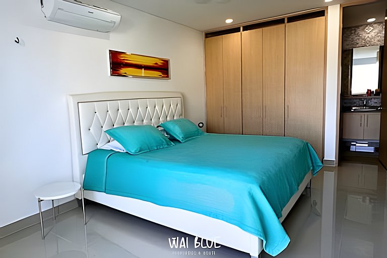 Apt Luxury/Balcón/Piscina/Playa. RDME10 WaiBlue