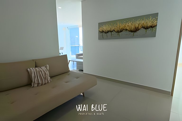Apt Luxury/Balcón/Piscina/Playa. RDME10 WaiBlue