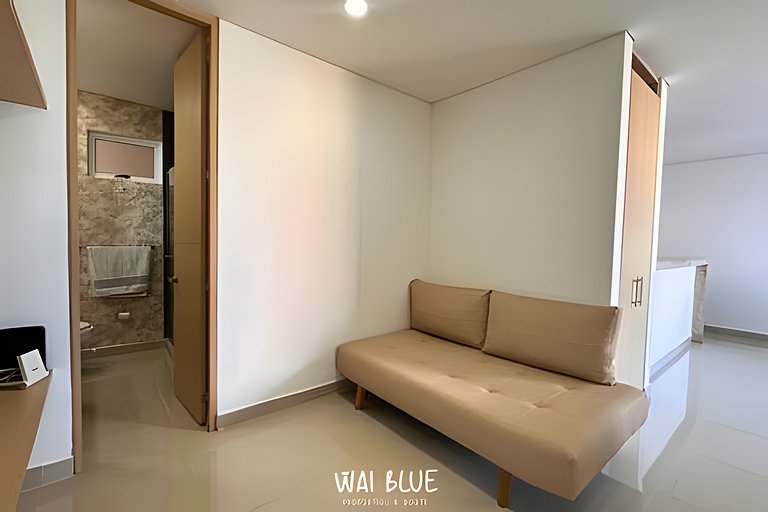 Apt Luxury/Balcón/Piscina/Playa. RDME10 WaiBlue