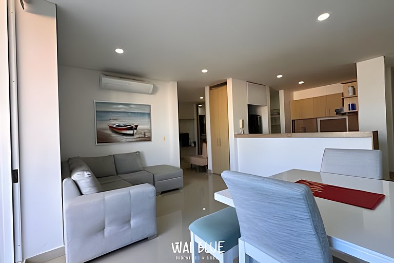 Apt Luxury/Balcón/Piscina/Playa. RDME10 WaiBlue