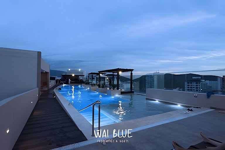 Apt Luxury/Balcón/Piscina/Playa. RDME10 WaiBlue