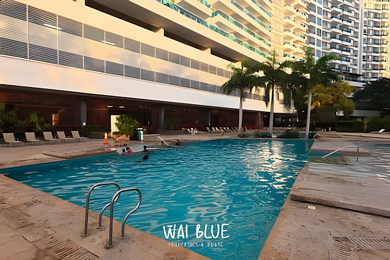 Apt Luxury/Balcón/Piscina/Playa. RDME10 WaiBlue